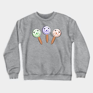 Lollipop Lollipop (Secondary colours) Crewneck Sweatshirt